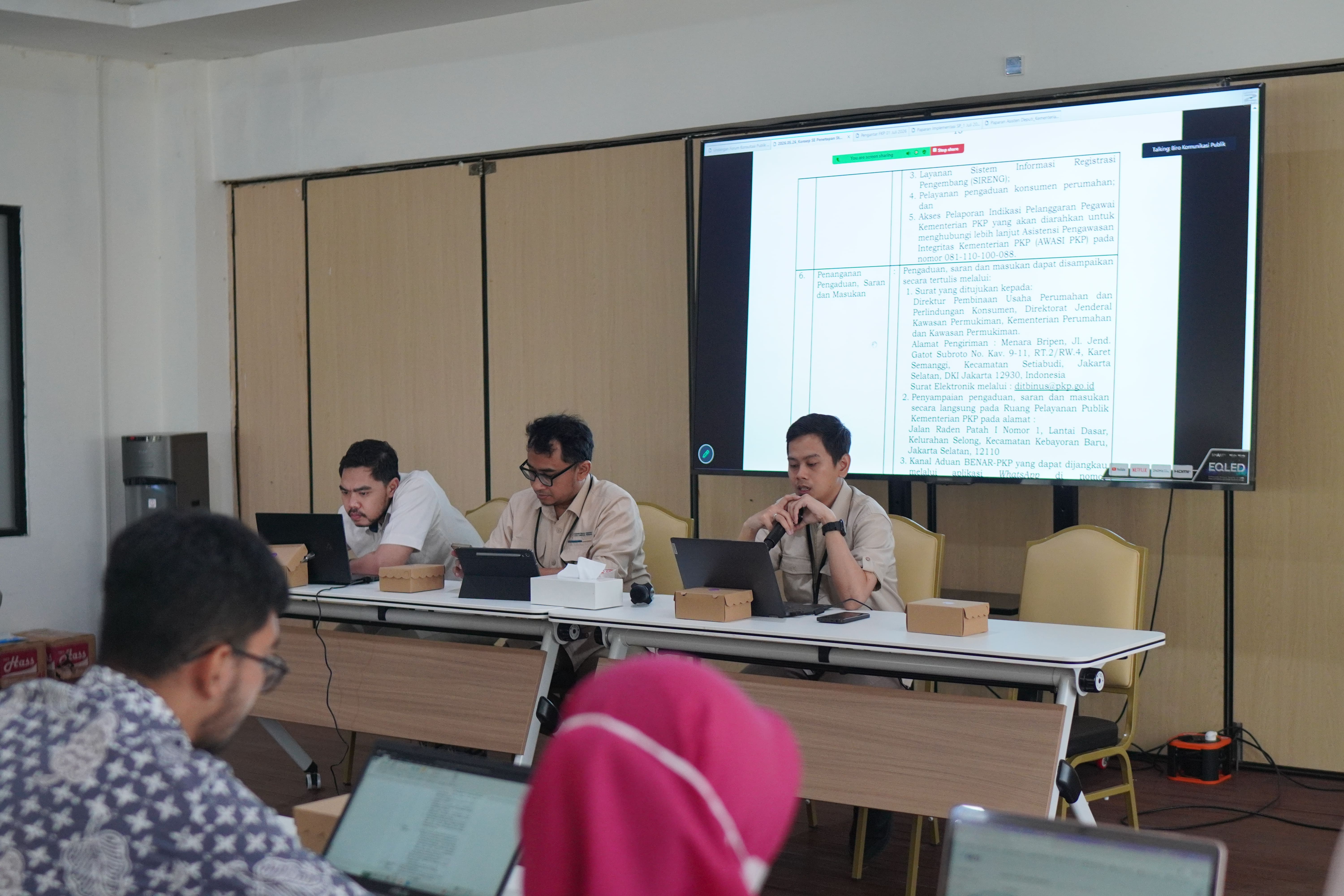 Kementerian PKP Gelar Forum Konsultasi Publik untuk Penyempurnaan Standar Pelayanan Publik Terpadu