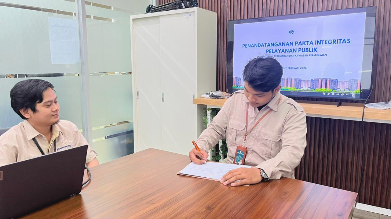 Penanda Tanganan Pakta Integritas 2026